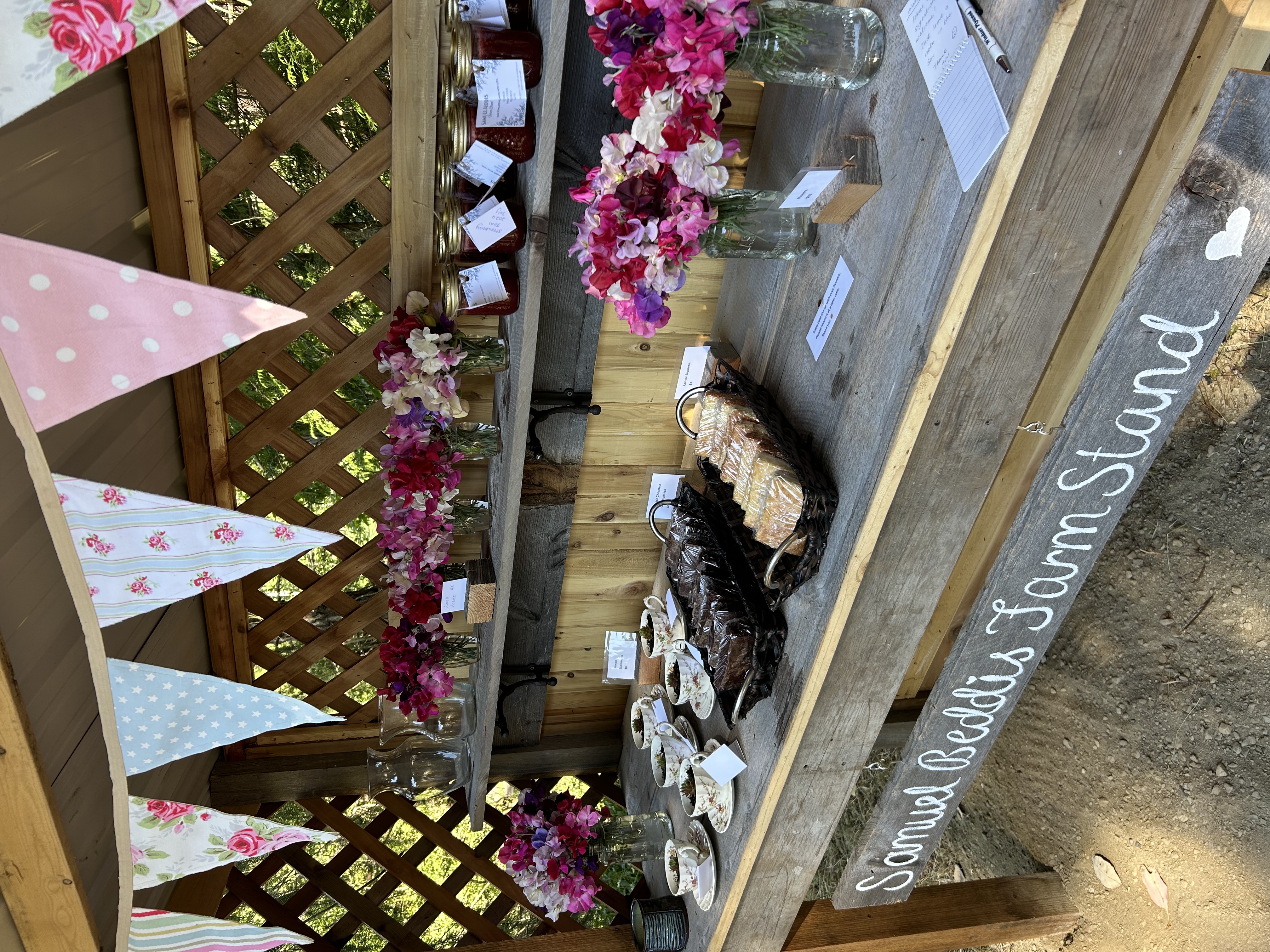 Salt Spring Island farm stand